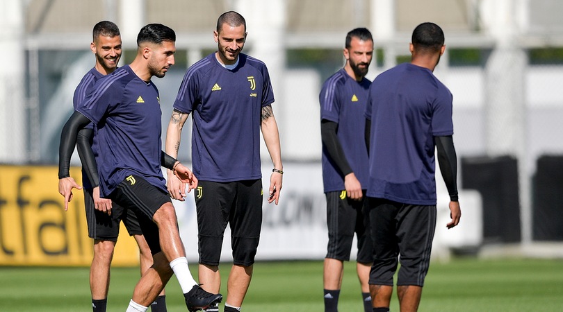 Juve, Chiellini non si è allenato nella rifinitura alla vigilia dell'Ajax