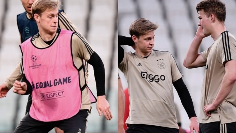 Ajax, De Jong punta la Juve ascoltando De Ligt allo Stadium