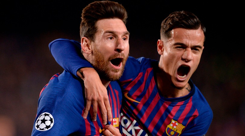 Barcellona-Manchester United 3-0: Messi-Coutinho, blaugrana avanti