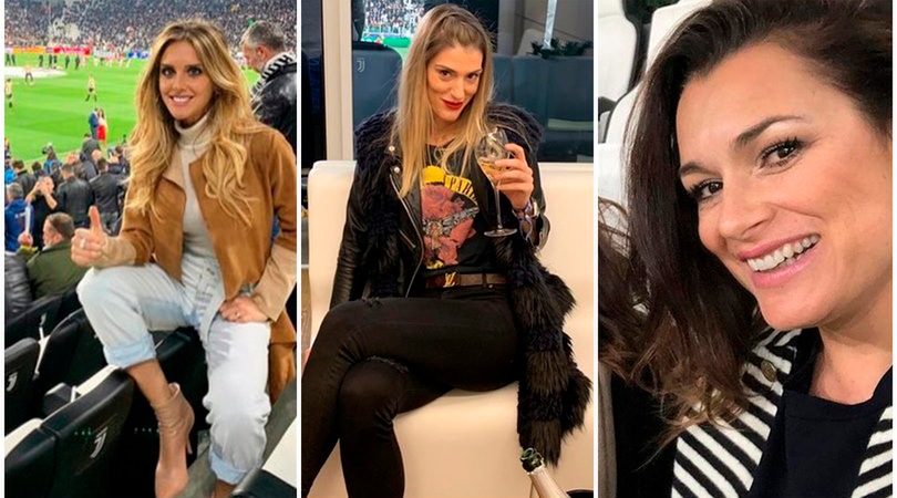 Juve-Ajax: anche Alena Seredova allo stadio, in bianconero