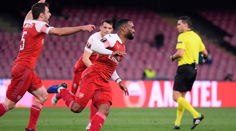 Napoli-Arsenal 0-1: punisce Lacazette, Ancelotti fuori