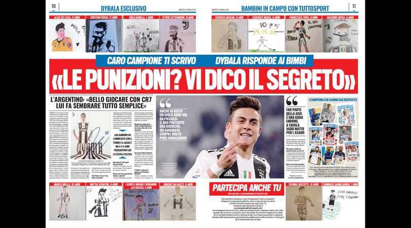 Vuoi scrivere ai tuoi campioni con Tuttosport