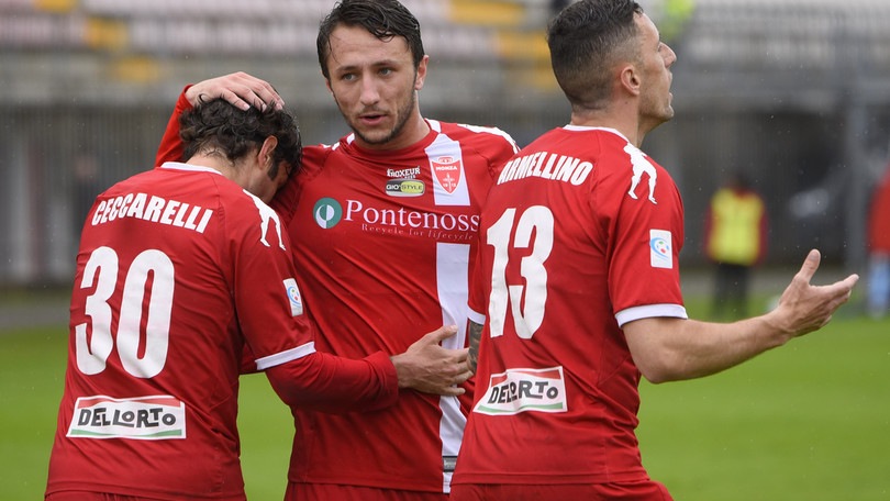 Serie C Coppa Italia, finale d'andata: Monza-Viterbese 2-1