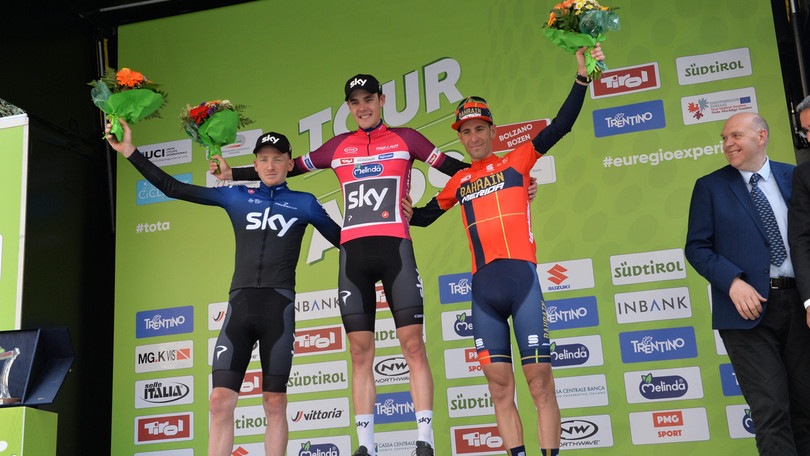 Ciclismo, Tour of the Alps: trionfa Sivakov, terzo Nibali. A Masnada l'ultima tappa