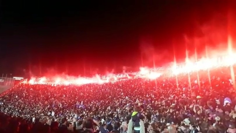 Atalanta, l'addio dei tifosi alla Curva Nord