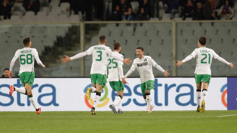Fiorentina ko contro il Sassuolo: Berardi mattatore, Consigli decisivo