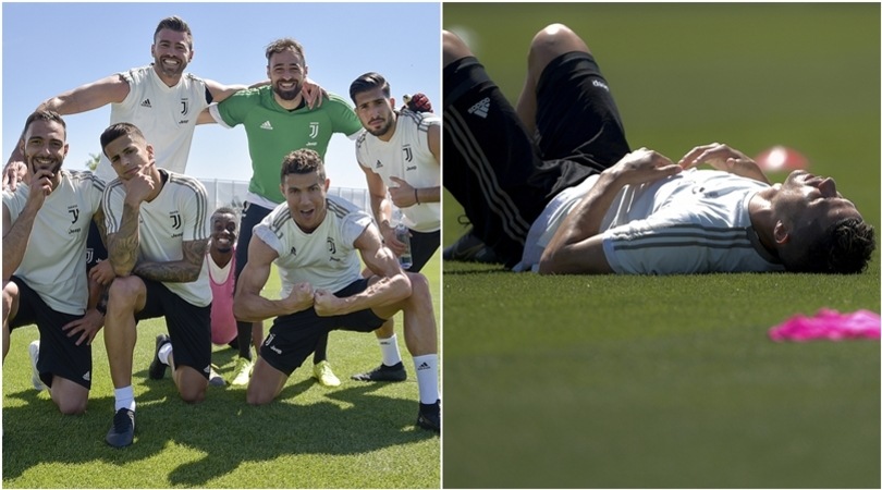 Juve, Ronaldo va ko e Matuidi si imbuca nella foto