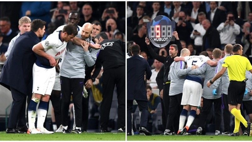 Tottenham-Ajax, che paura per Vertonghen! Scontro violento e malore