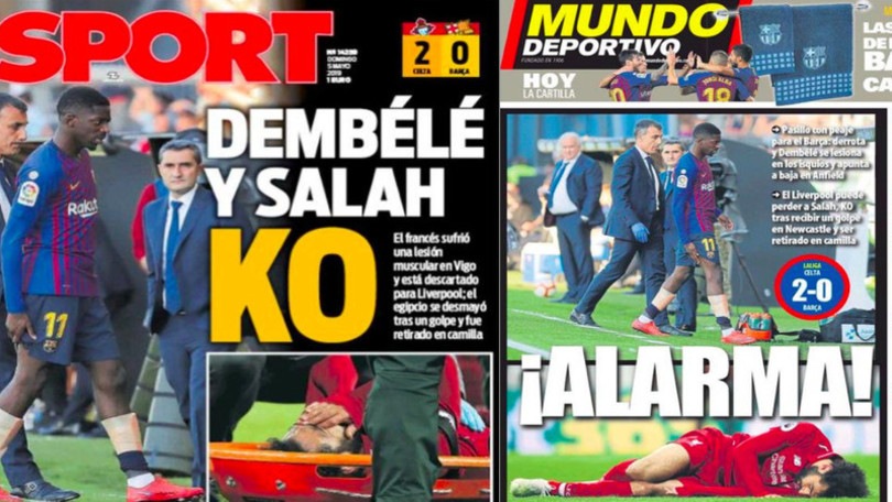 Liverpool-Barcellona, Salah a rischio e Firmino out. Preoccupa anche Dembelé