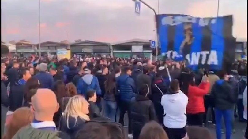 Atalanta, super accoglienza!