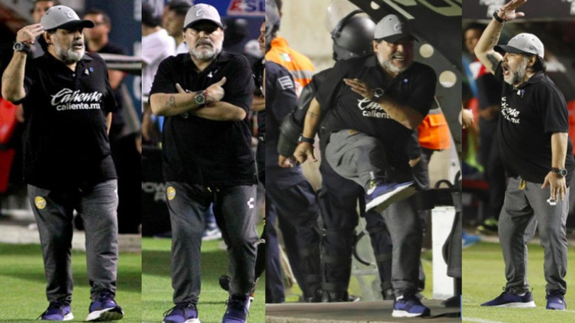 Messico, niente promozione per i Dorados: la furia di Maradona in panchina