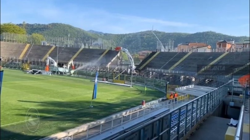 Atalanta, si procede con i lavori di riqualificazione dello stadio