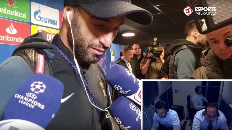 Tottenham, Lucas Moura guarda il suo terzo gol e scoppia in lacrime