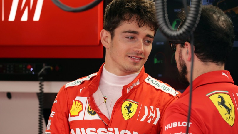F1 Ferrari, Leclerc: «La gara sarà difficile, siamo ancora lontani»