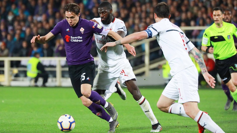 Serie A Fiorentina-Milan 0-1, il tabellino