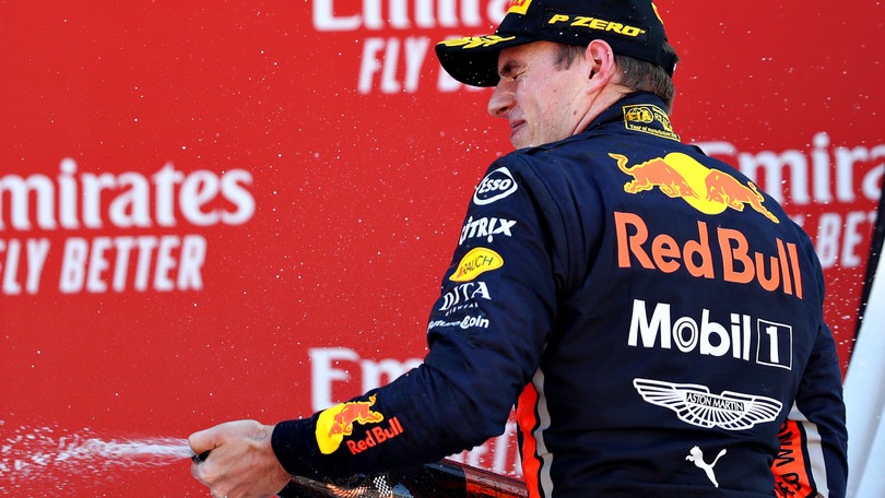 F1 Red Bull, Verstappen: «Partenza determinante per il podio»
