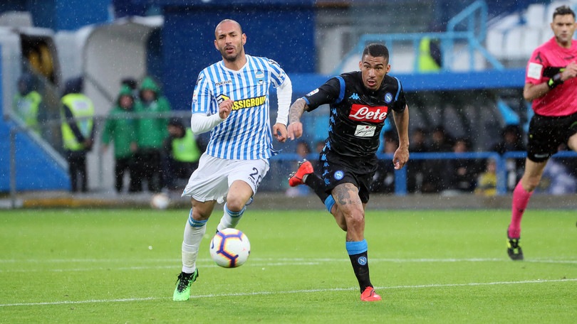 Serie A Spal-Napoli 1-2, il tabellino
