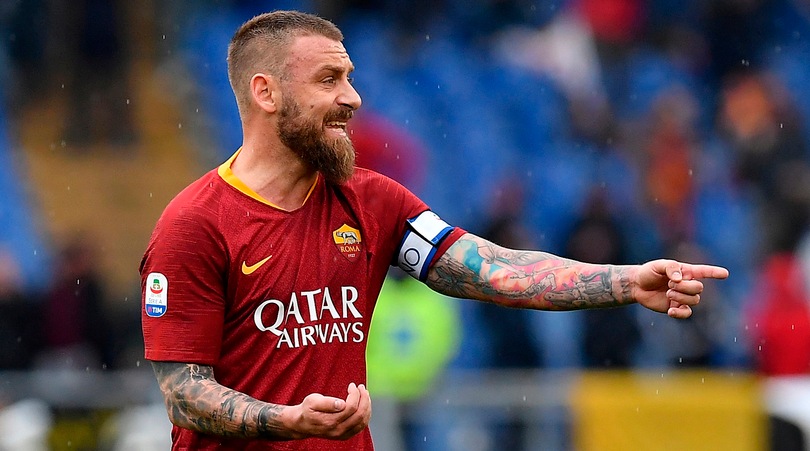 Roma, tegola De Rossi: fuori 2-3 settimane