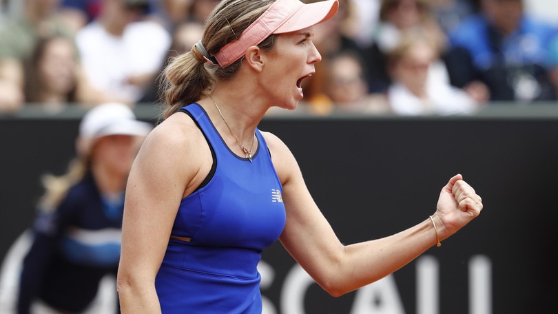 Tennis, Internazionali d'Italia: Wozniacki ko, passa la Collins. Ok Suarez Navarro e Cornet