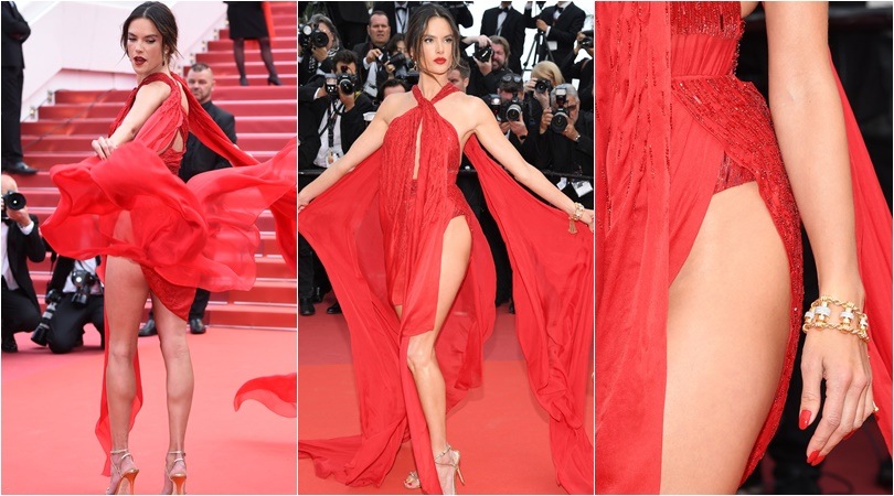 Alessandra Ambrosio, che spacco sul red carpet!