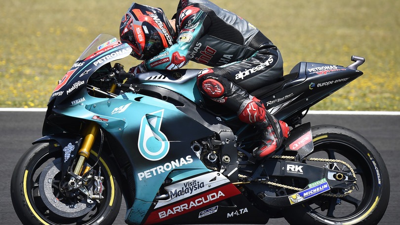 MotoGp Le Mans, prime libere a Quartararo
