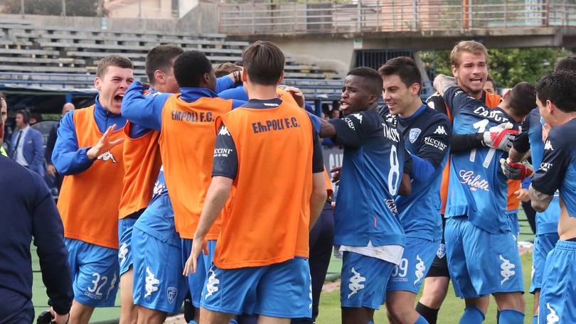Festa al Castellani: l'Empoli vede la salvezza