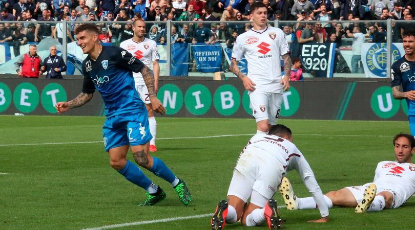 Empoli-Torino 4-1: l'Europa adesso è un miraggio