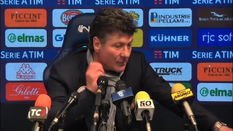 Mazzarri: "C'è dispiacere"
