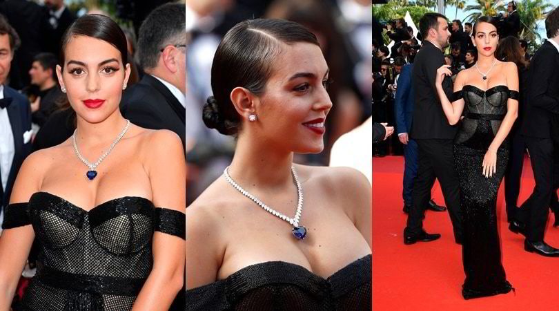Georgina sul red carpet incanta Cannes