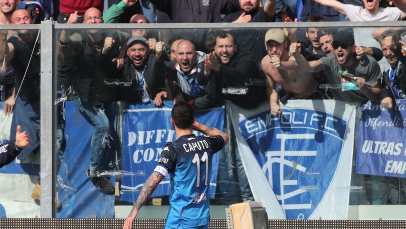 Empoli, Caputo avverte l'Inter: «Ci giochiamo la stagione»