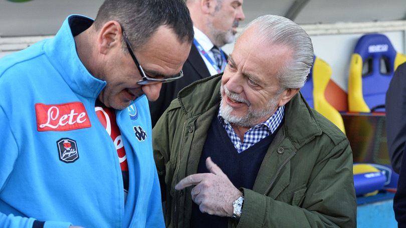 De Laurentiis: "Sarri alla Juventus? Vincerei lo scudetto con più gusto"