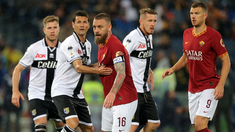Serie A Roma-Parma 2-1, il tabellino