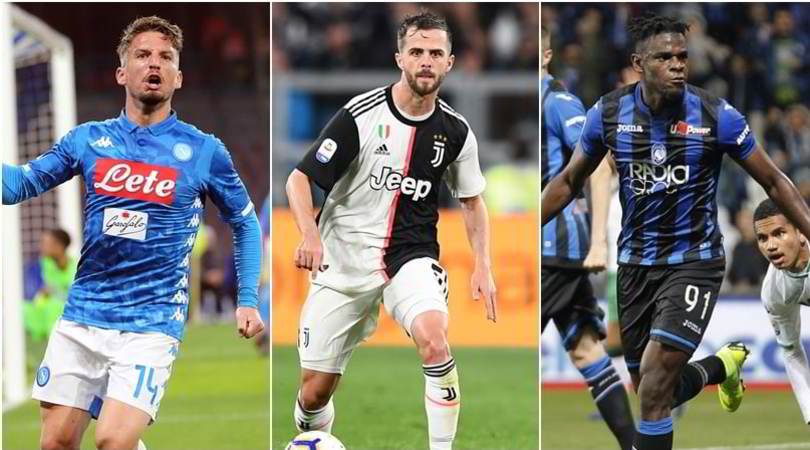 Top 11 Serie A Opta: Atalanta e Napoli davanti alla Juve