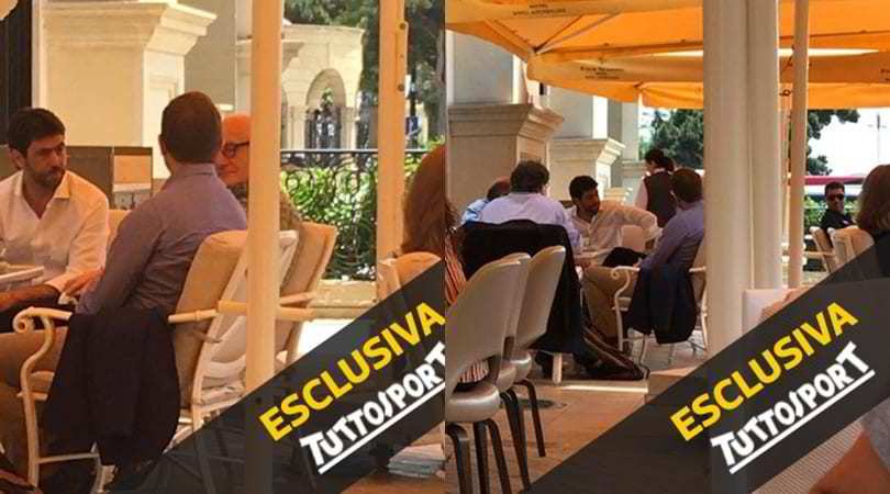 Agnelli a Baku da Sarri! FOTO ESCLUSIVE