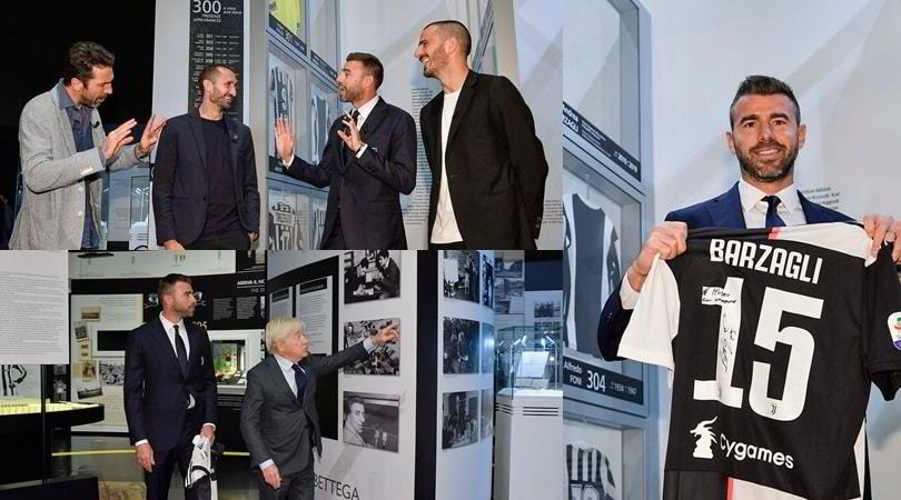 Juve, la 15 di Barzagli al J Museum