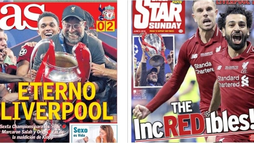 Il Liverpool vince la Champions League: la stampa estera celebra i Reds