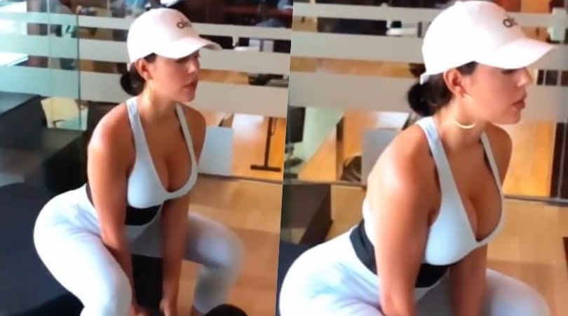 Georgina Rodriguez in forma perfetta: sui social l'allenamento in palestra
