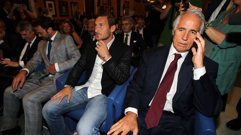 Malagò sulla conferenza di Totti: "Vuole sentirsi coinvolto"