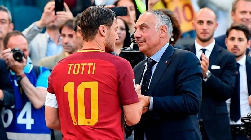 Roma, Pallotta: "Nessuna azione legale contro Totti"