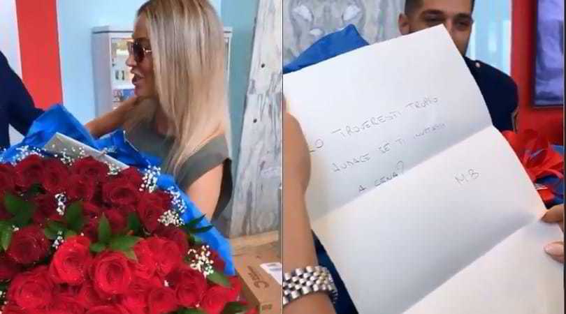 Diletta Leotta, altre rose dall'ammiratore segreto