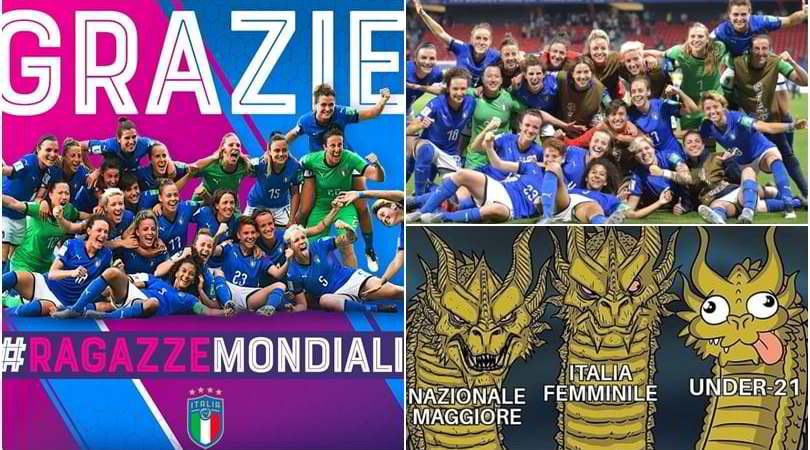 Italia, grazie! I social applaudono le #ragazzemondiali