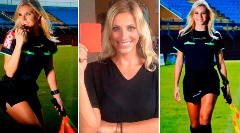 Fernanda Colombo, l'arbitra brasiliana che fa impazzire il web