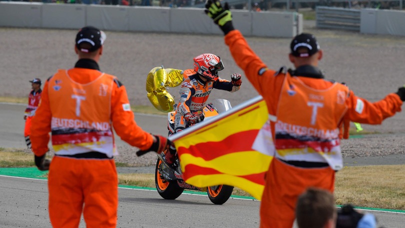 Sachsenring, dominio Marquez: "Strategia perfetta, in vacanza felice"