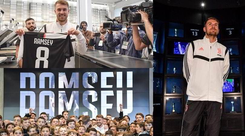 Ramsey, tour nel mondo Juve