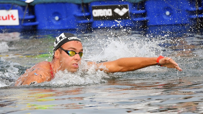 Paltrinieri conquista il pass per Tokyo 2020: 6° nella 10 km ai mondiali di nuoto