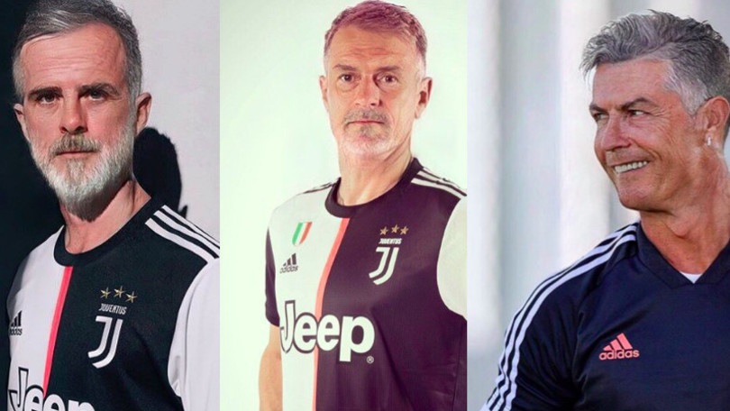 Juve, FaceApp challenge: ecco i giocatori 'invecchiati'