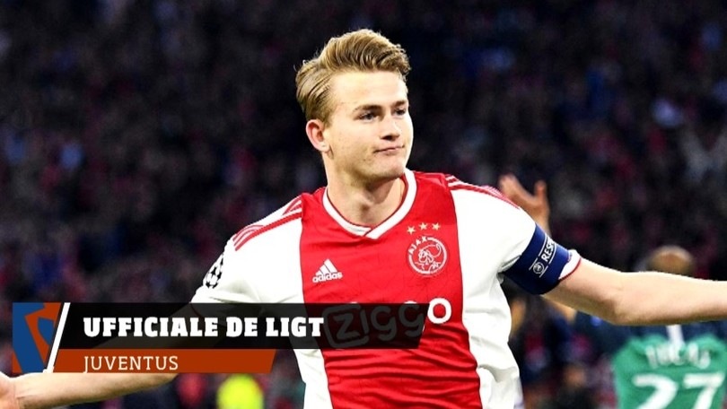 Juventus, ufficiale l'acquisto di De Ligt