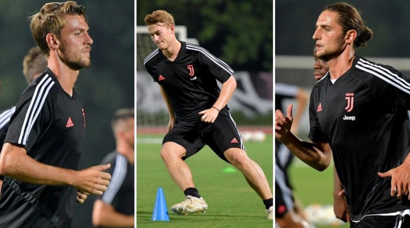 Juve, primo allenamento a Nanchino in vista dell'Inter