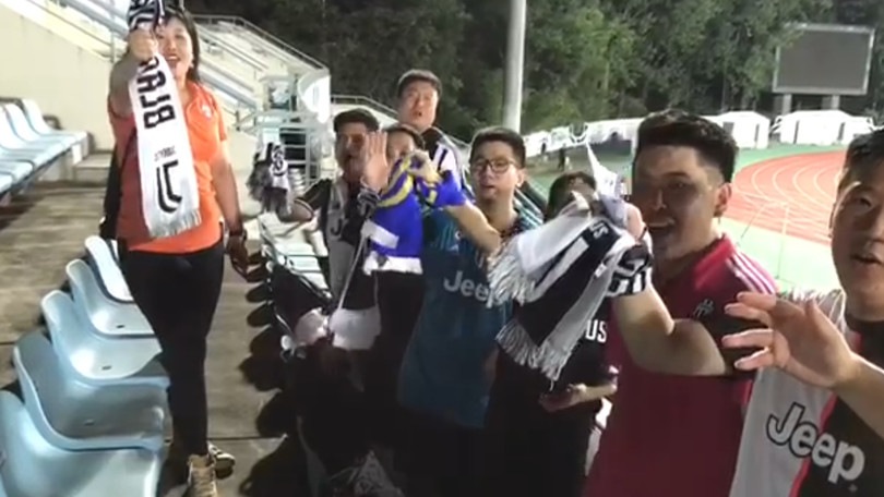 Juve Club Pechino, i tifosi sanno cantare tutte le canzoni della curva