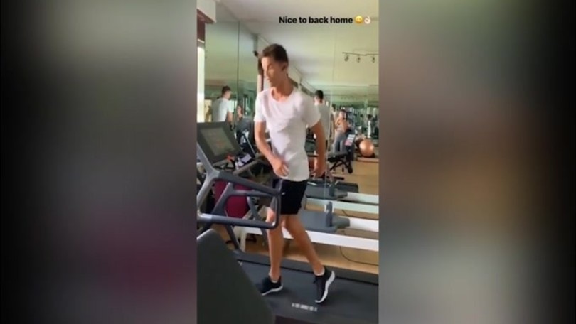 Cr7 non perde tempo: è già al lavoro!